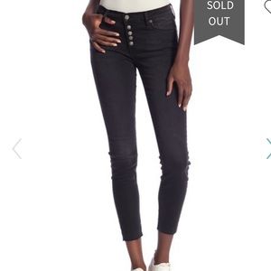 FP button fly skinny jeans